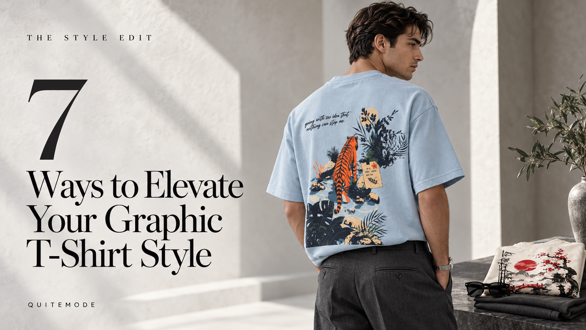 7 Ways to Make a Graphic T-Shirt Outfit Look More Premium